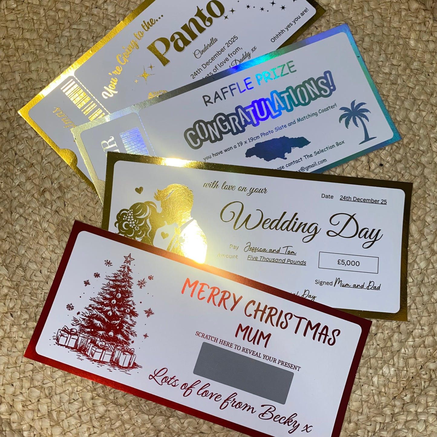 Foiled Ticket: Christmas Panto, Cinderella