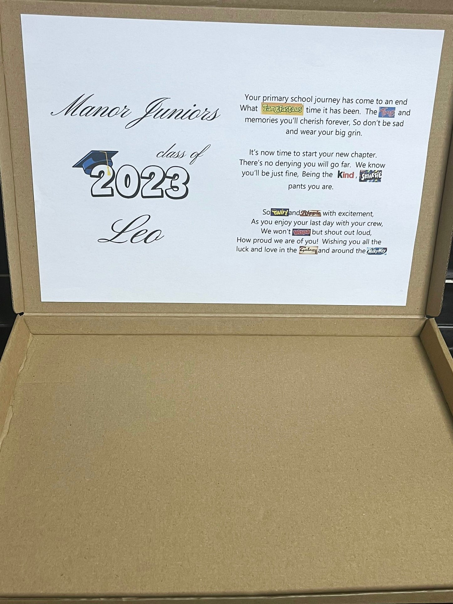 Primary School Leavers Treatbox 2025