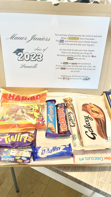 Primary School Leavers Treatbox 2025 - Box Only