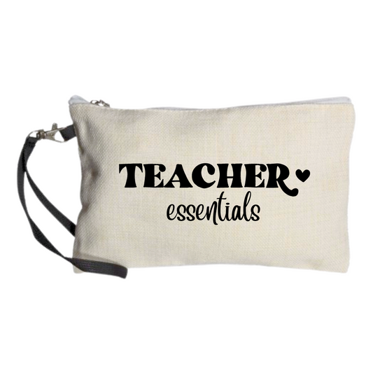 Personalised Teacher Essentials Pouch