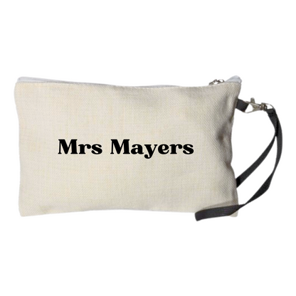 Personalised Teacher Essentials Pouch