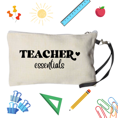 Personalised Teacher Essentials Pouch