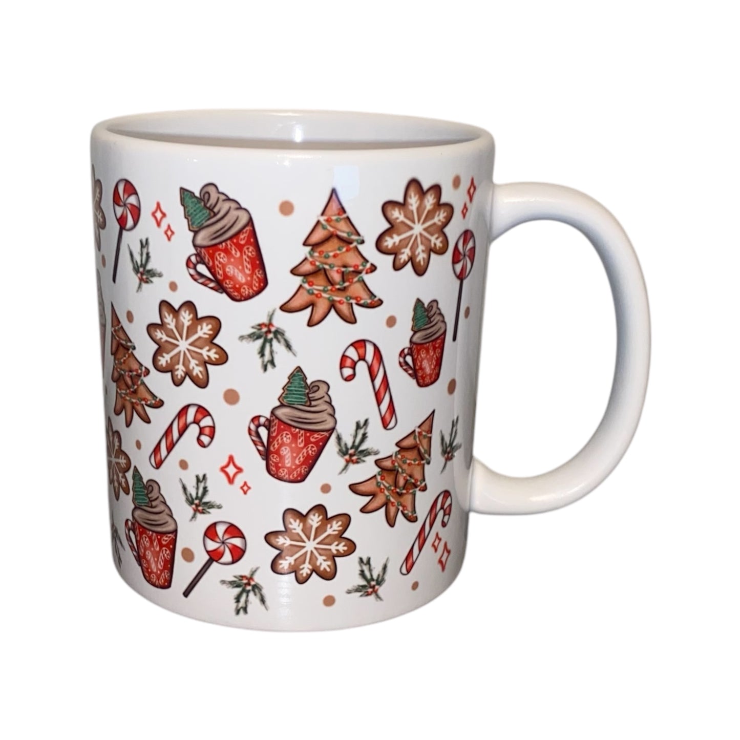 Red Reindeer Mug (Ref: M3)