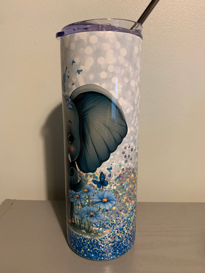 20 oz Baby Elephant Tumbler