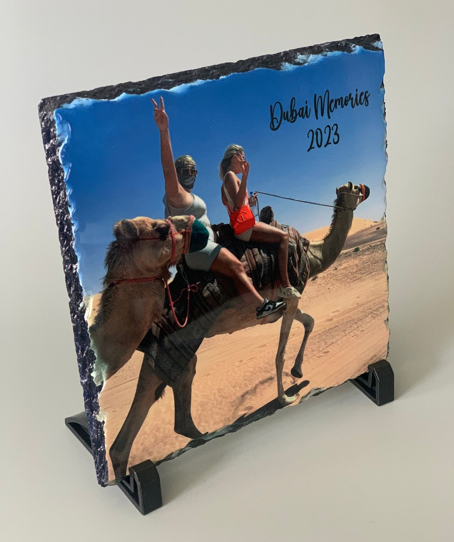 Holiday Photo Slate 19 x 19 cm