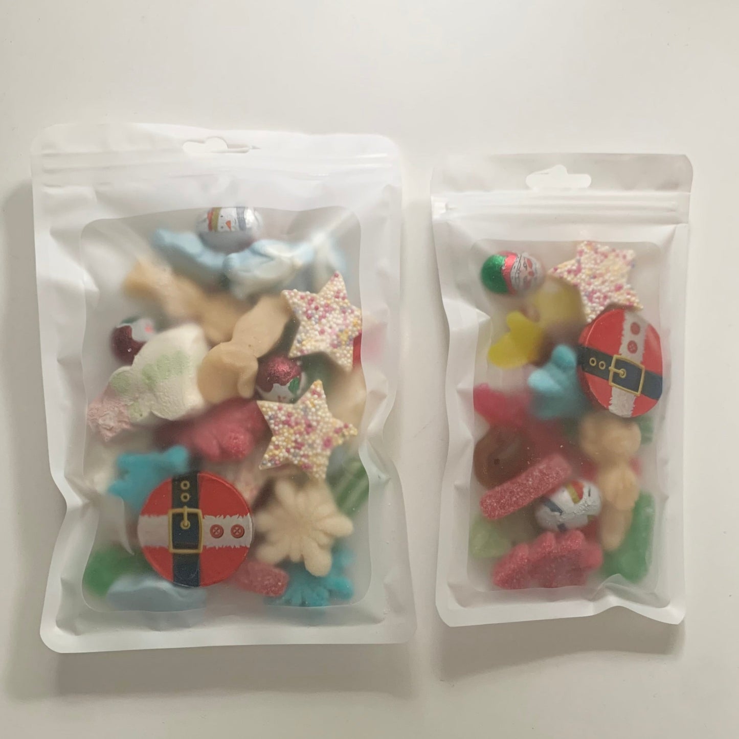 Personalised Christmas Sweet Mix, Treat Pouch, Christmas Eve Box fillers, Stocking Fillers