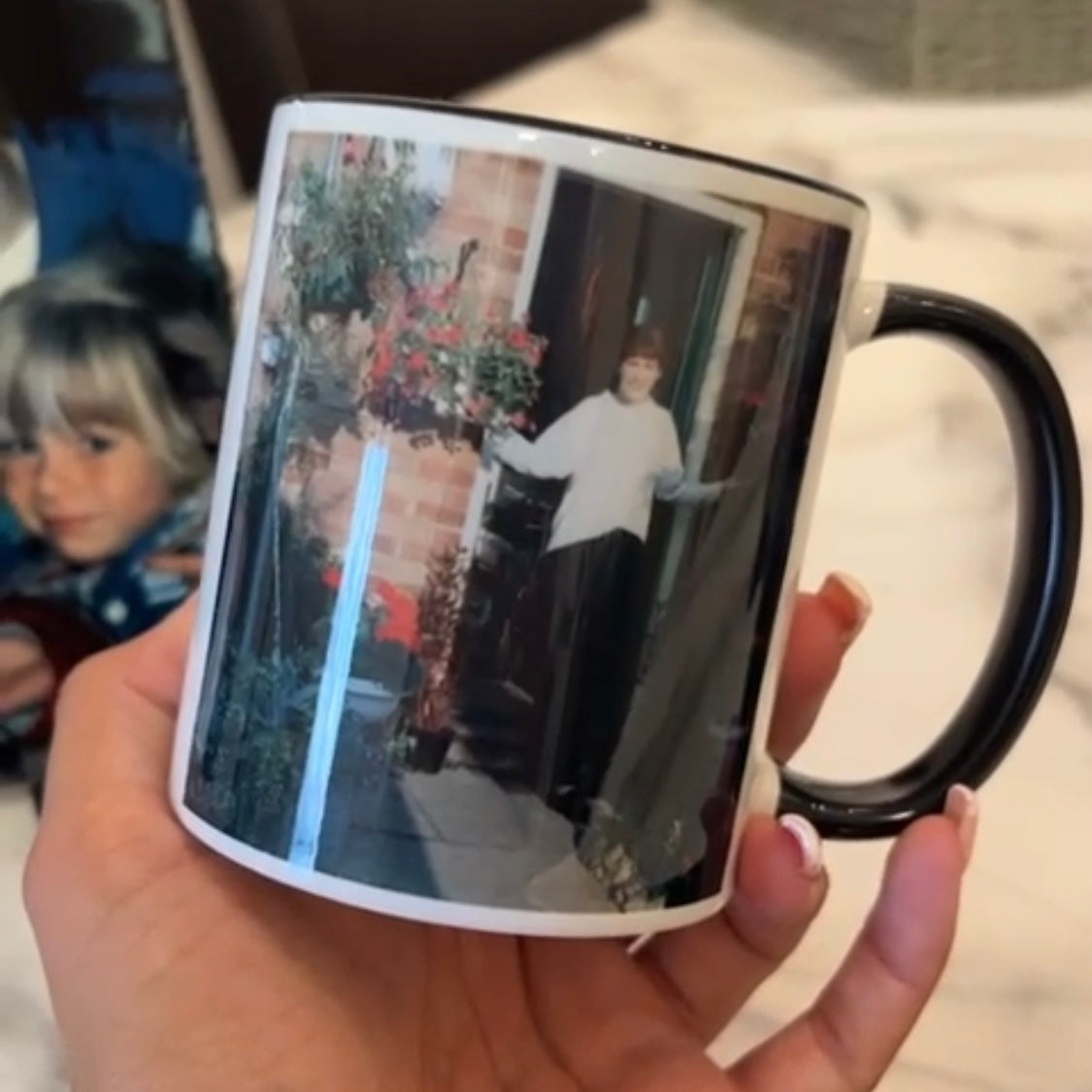 Personalised 50 & Fabulous Photo Mug