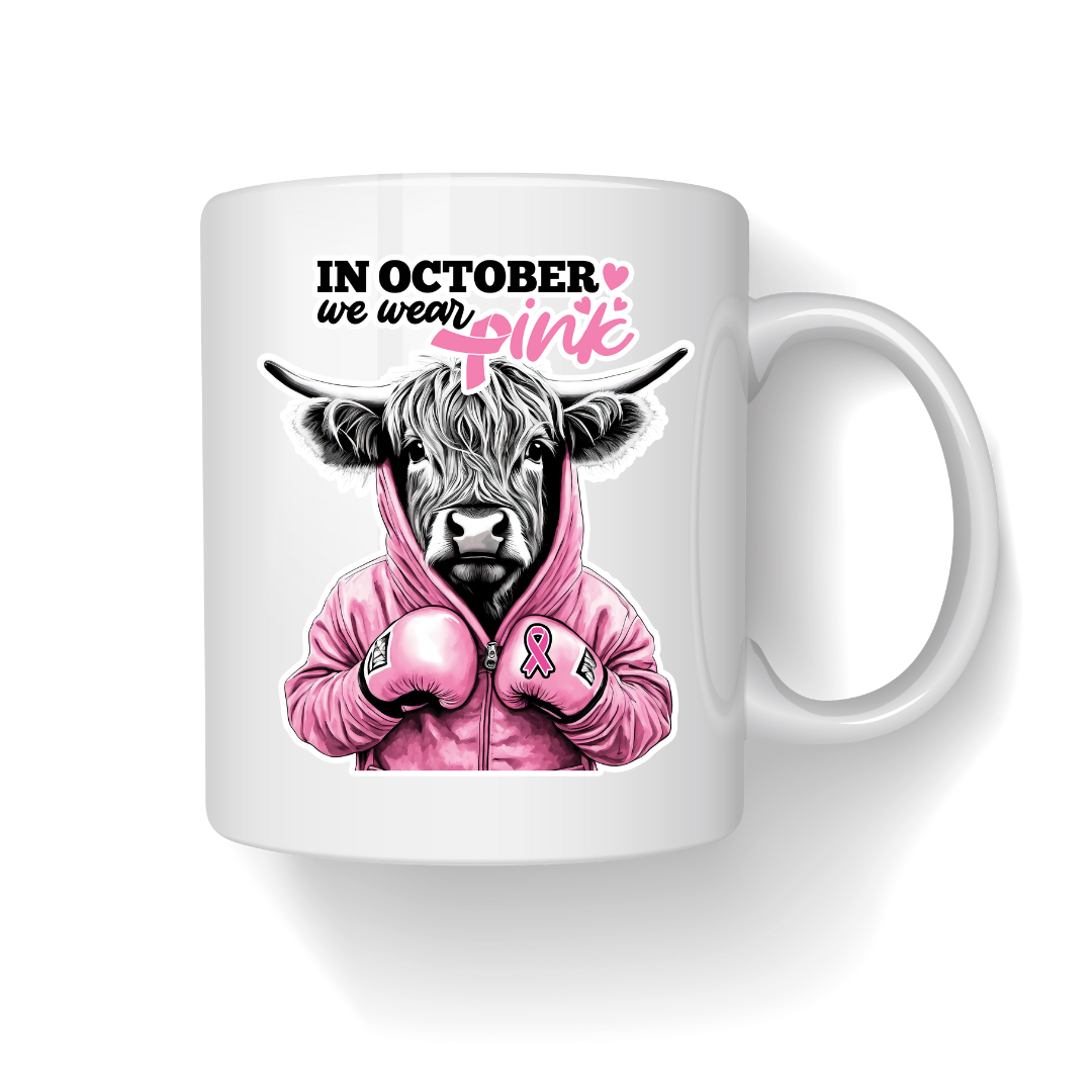 In October we wear Pink Mug