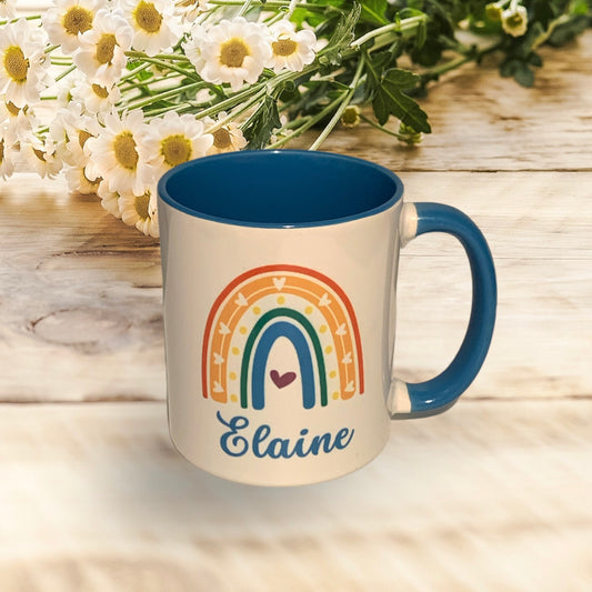 Rainbow Mug - Personalised