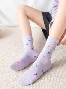 Purple Space Socks - Create your own Box