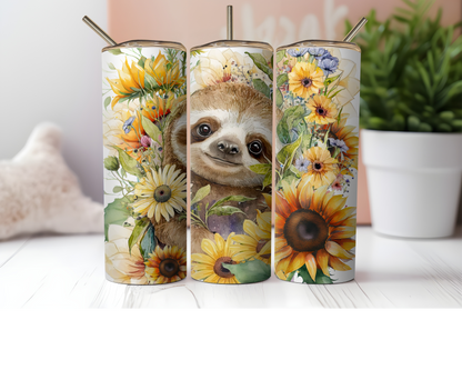 20 oz Sloth Tumbler