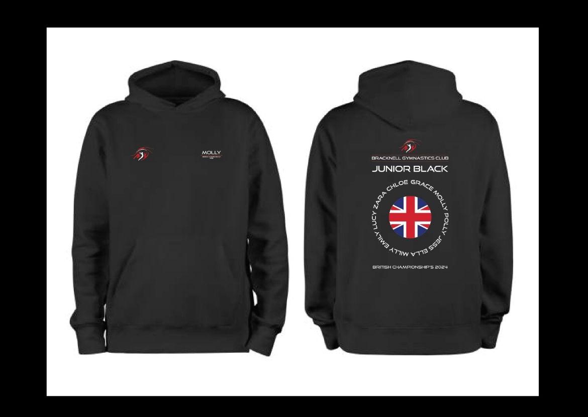 Bracknell Gymnastics Club Zip Through Hoodie