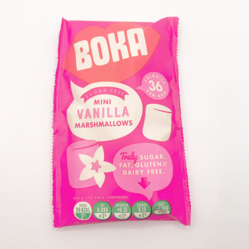 Boka Mini Vanilla Marshmallows - Sugar Free - Create your own Box