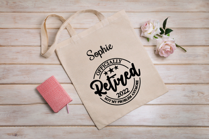 Retirement Tote Bag 2025