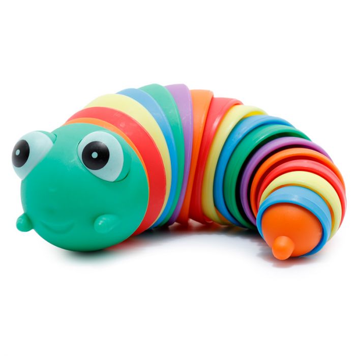 Sensory Rainbow Slug Fidget Toy