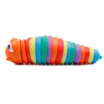 Sensory Rainbow Slug Fidget Toy