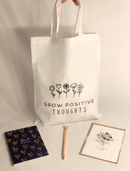 Grow positive thoughts gift set | Ready to go box