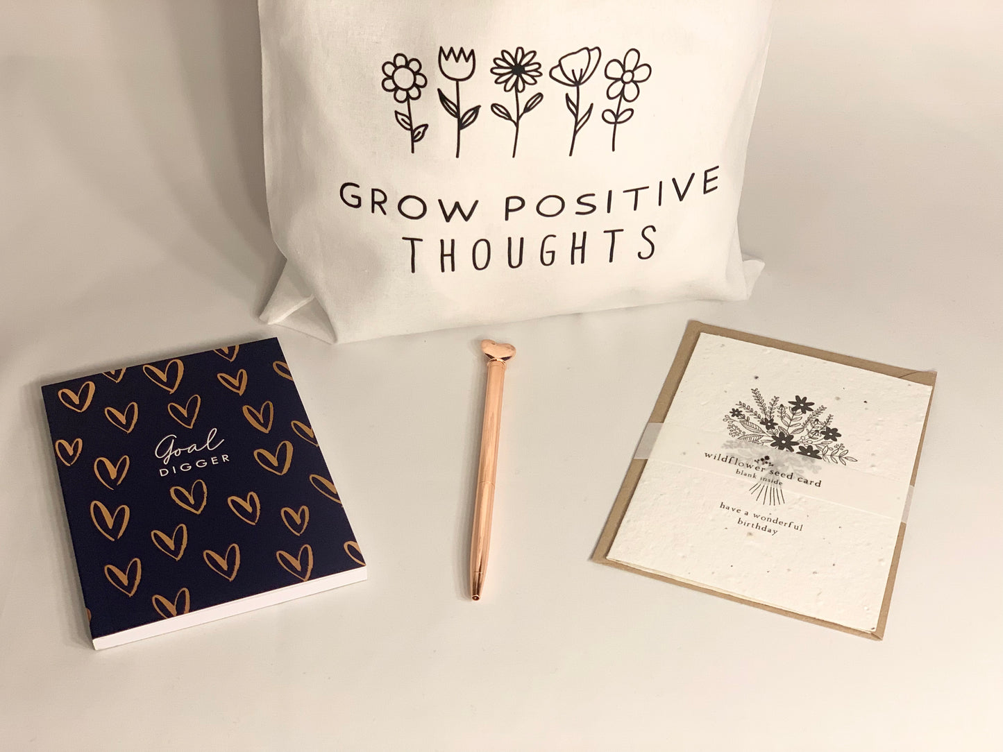 Grow positive thoughts gift set | Ready to go box